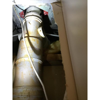 We found a cracked sewerage junction in the wall that allowed sewer to leak into walls for months in Phillip Canberra