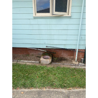 The house falling apart in Queanbeyan - Caused by a leaking cold water pipe in the wall
