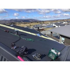 We had to remove the roof sheets to inspect inside the heating ducts for blockages Googong