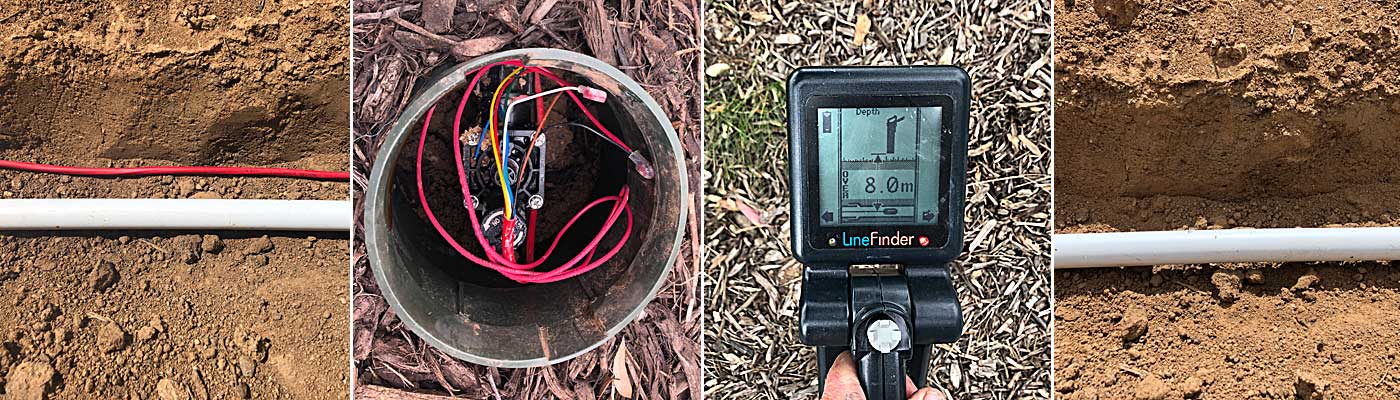 locating underground irrigation systems using the right equipment