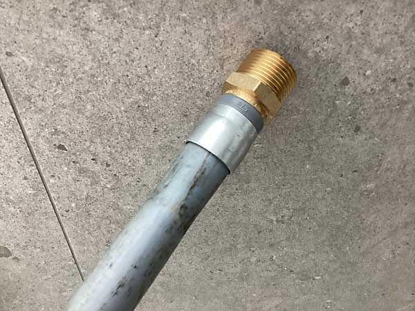 4 e 20mm Butylene pipe in thread adaptor Canberra