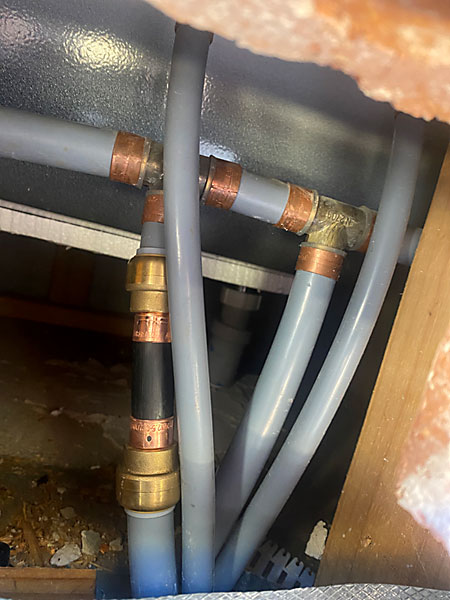 polybutylene pipe leaks in Gungahlin Canberra